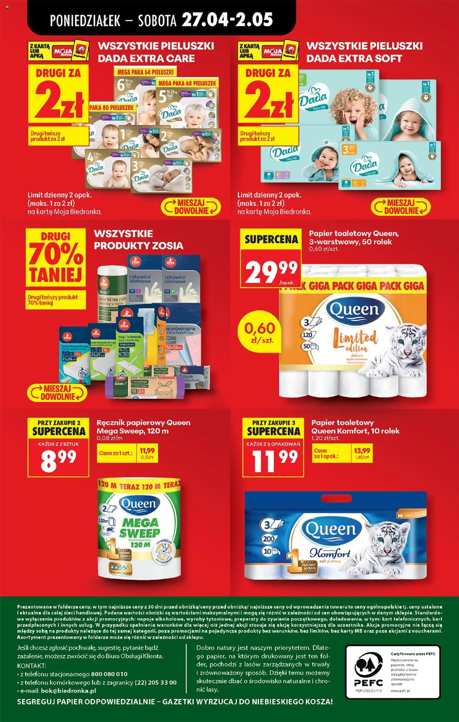 Biedronka Polsko leták od 27.04.2026 | Strana: 91 | Produkty: Mop, Karty