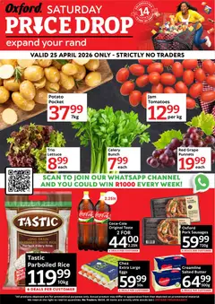 Oxford Freshmarket specials catalogue – valid from 25.04.2026