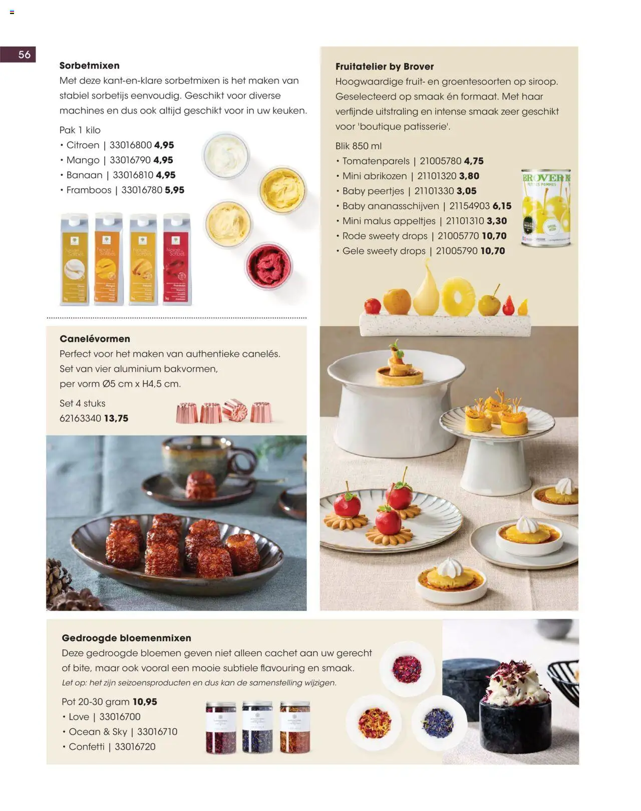 {H1} | Pagina: 56 | Producten: Citroen, Kan, Rösti, Bloemen