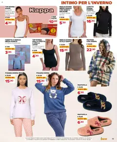 Anteprima del volantino Iperal Autunno in casa catalogo valido a partire dal 01.10.2025 | Pagina: 13 | Prodotti: Intimo, Pigiama, Slip, Top