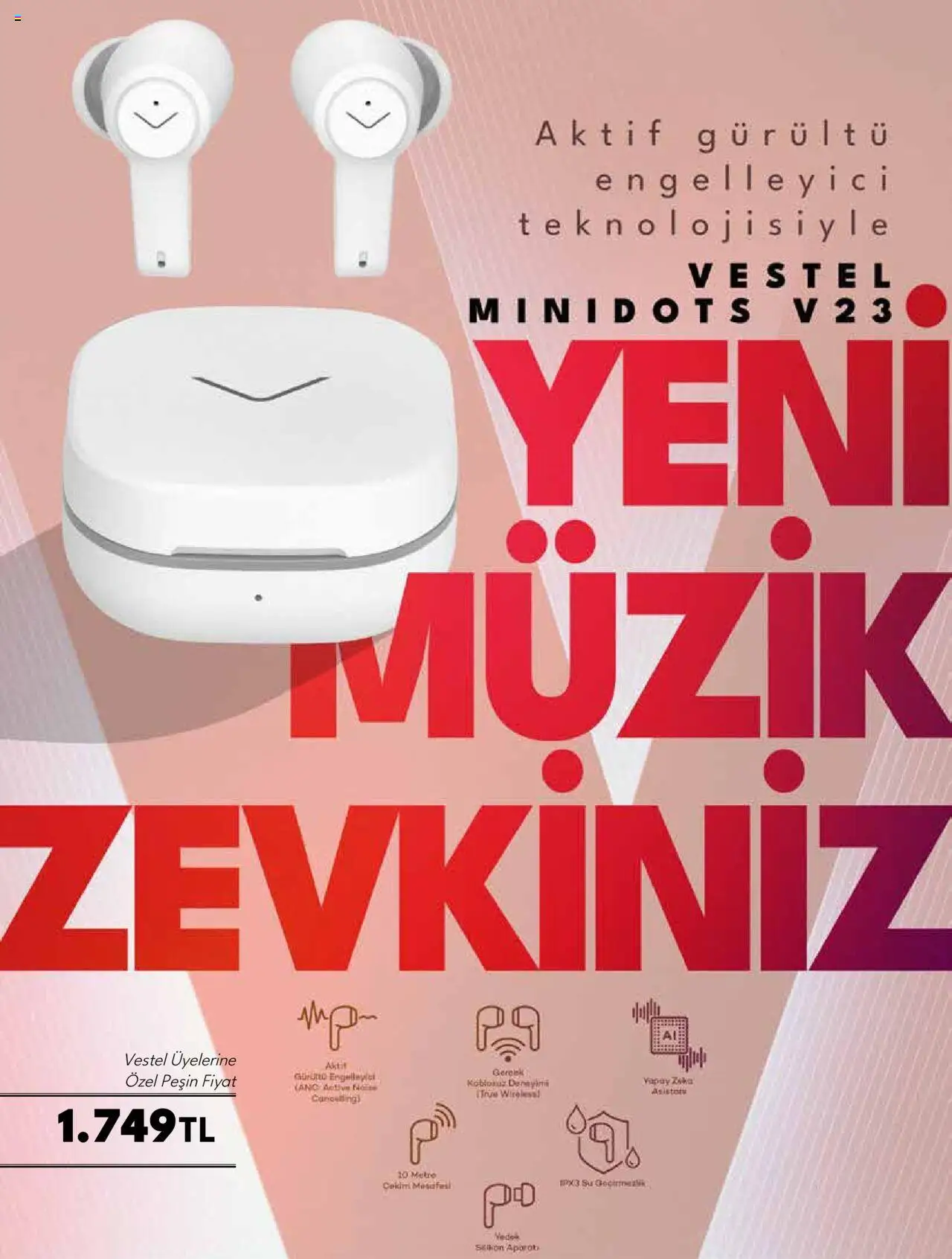 Vestel Mobil ve Akıllı Ürünler - 03.09.2025 tarihinden itibaren geçerlidir | Sayfa: 9 | Ürünler: Su