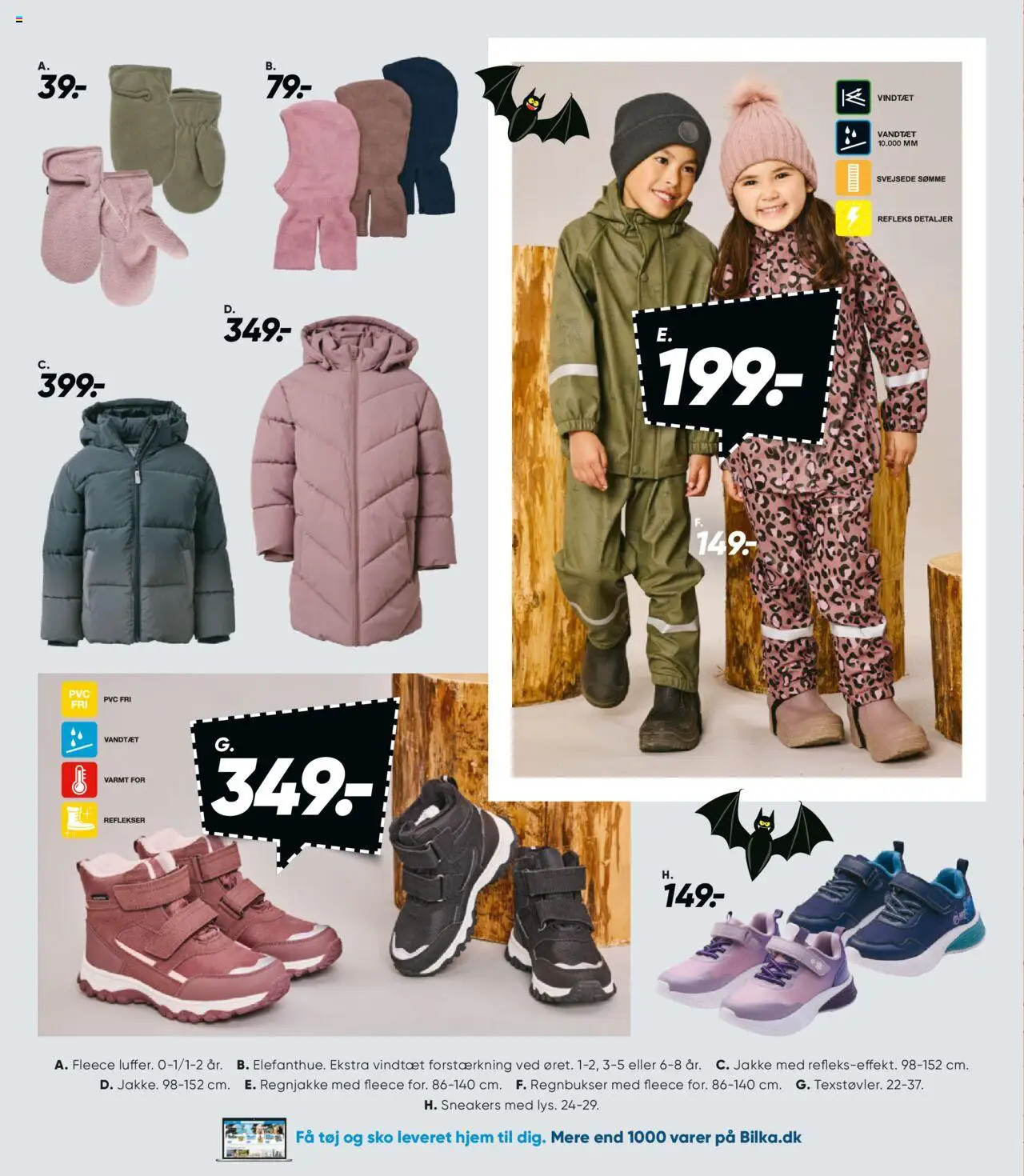 Bilka tilbudsavis – gyldig fra 17.10.2025 | Side: 48 | Produkter: Jakke, Sneakers, Sko, Tøj