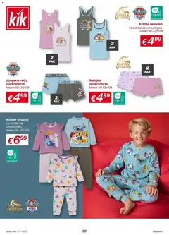 KiK - Black Friday - Voorbeeld van een folder van KiK, geldig van 16.11.2025 | Pagina: 6 | Producten: Pyjama, Bébipulyka, Kinder