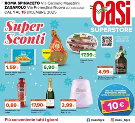 Anteprima del volantino Oasi Superstore catalogo valido a partire dal 01.12.2025