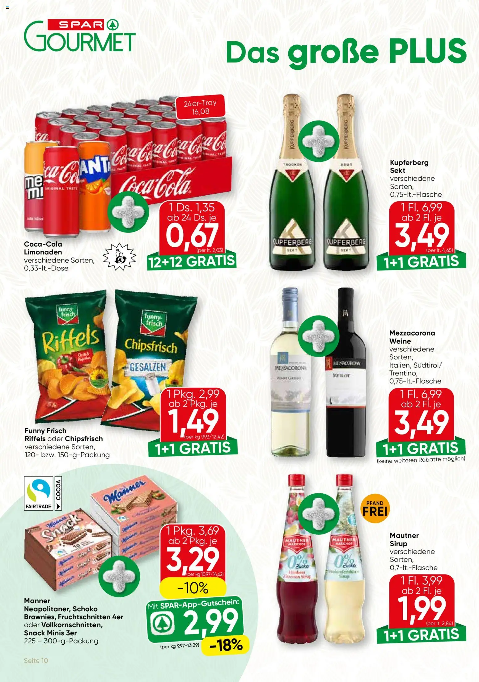 SPAR Gourmet Flugblatt gültig ab 02.01.2026 | Seite: 10
