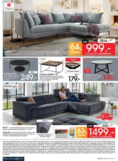 Zurbrüggen Prospekt 	 ab 04.10.2025 gültig | Seite: 13 | Produkte: Hocker, Sofa, Couchtisch, Uhr