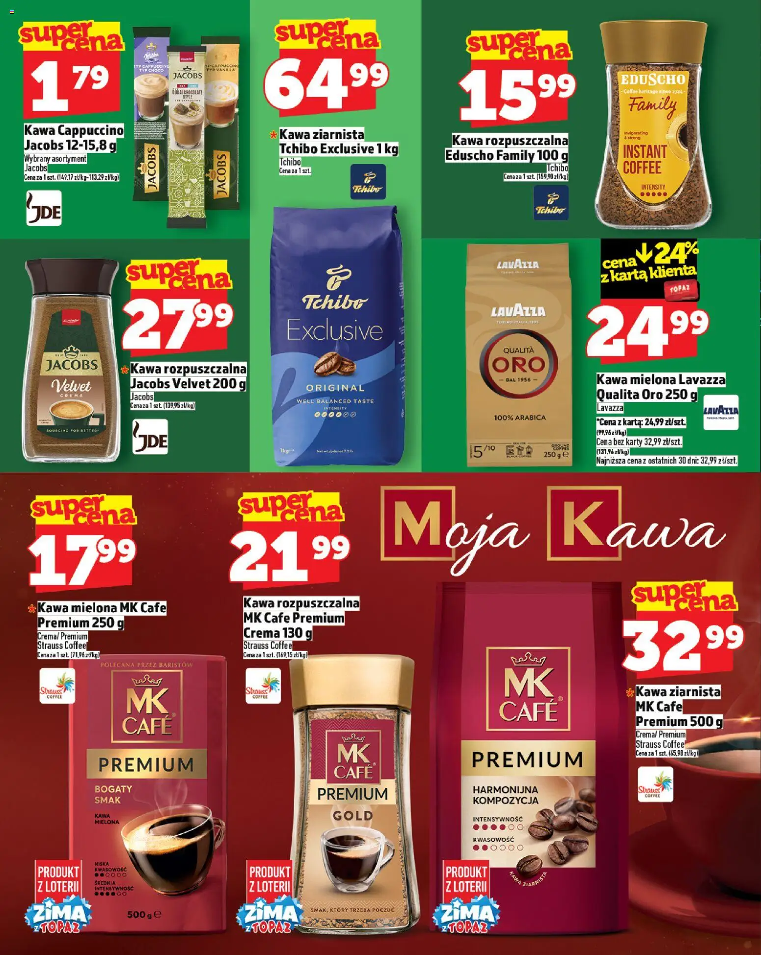 Topaz Black Friday od 27.11.2025 | Strona: 20 | Produkty: Lavazza, Tchibo exclusive, Cappuccino, Kawa