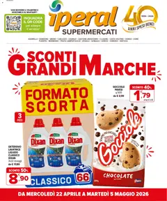 Anteprima del volantino Iperal volantino valido a partire dal 22.04.2026