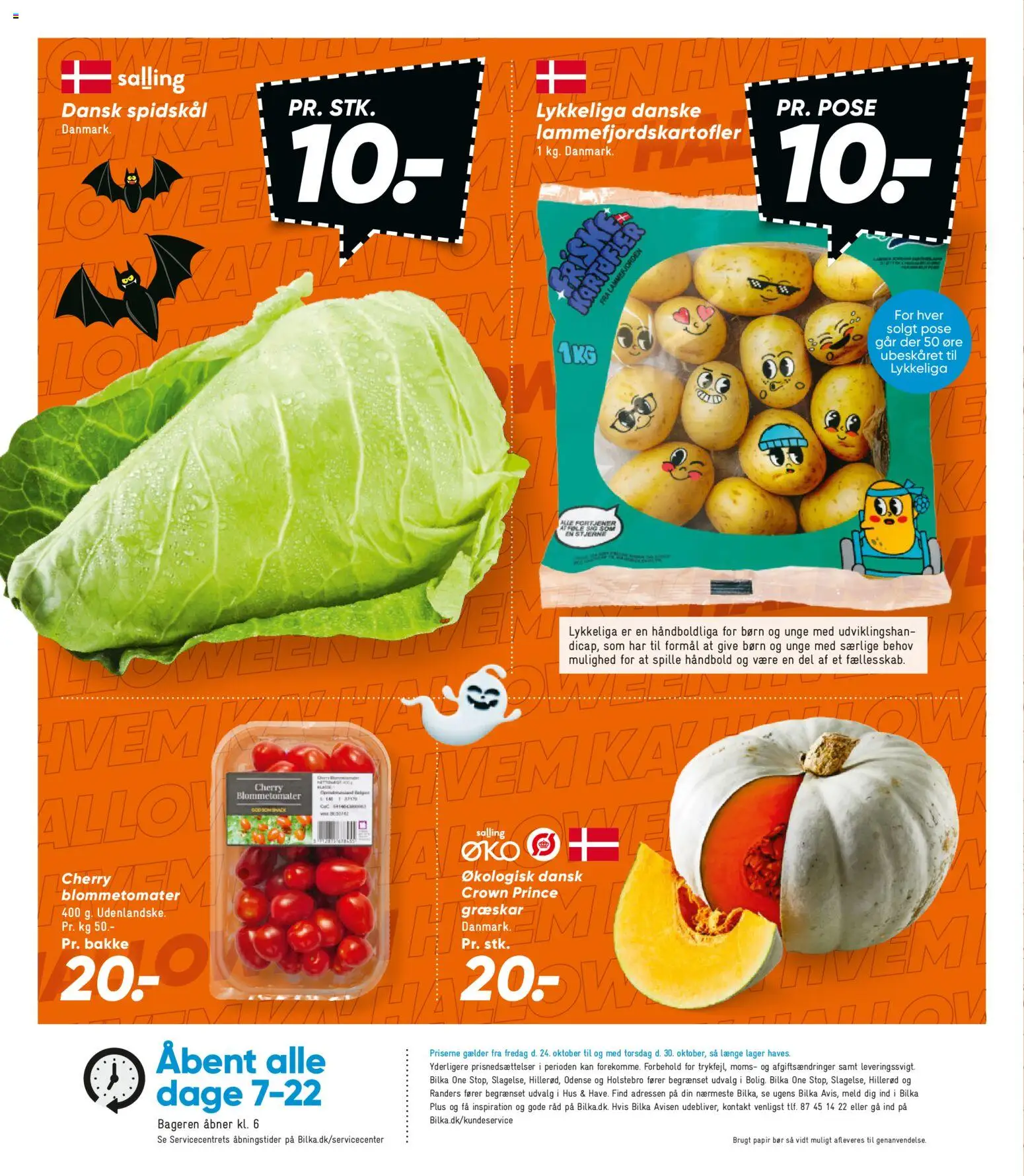 Bilka tilbudsavis – gyldig fra 24.10.2025 | Side: 27 | Produkter: Kartofler, Cherry, Spidskål, Søm