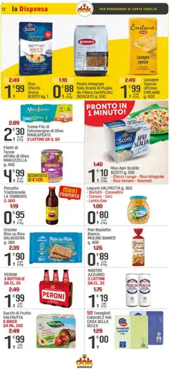 Anteprima del volantino Volantino DOK	 valido a partire dal 05.02.2026 | Pagina: 12 | Prodotti: Riso, Ceci, Cannellini, Pasta