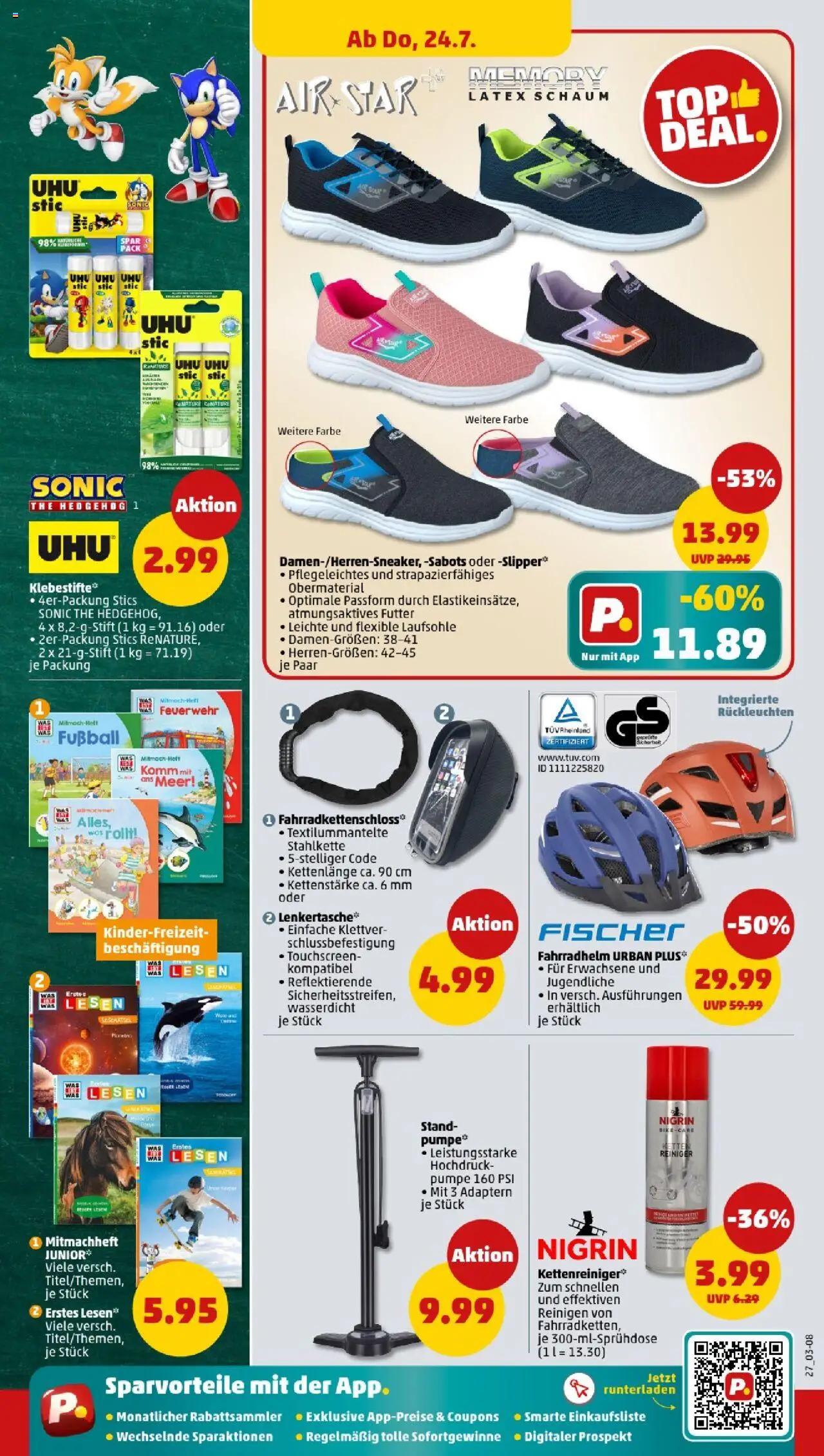 Penny Niedersachsen - gültig ab dem 21.07.2025 | Seite: 27 | Produkte: Fahrradhelm