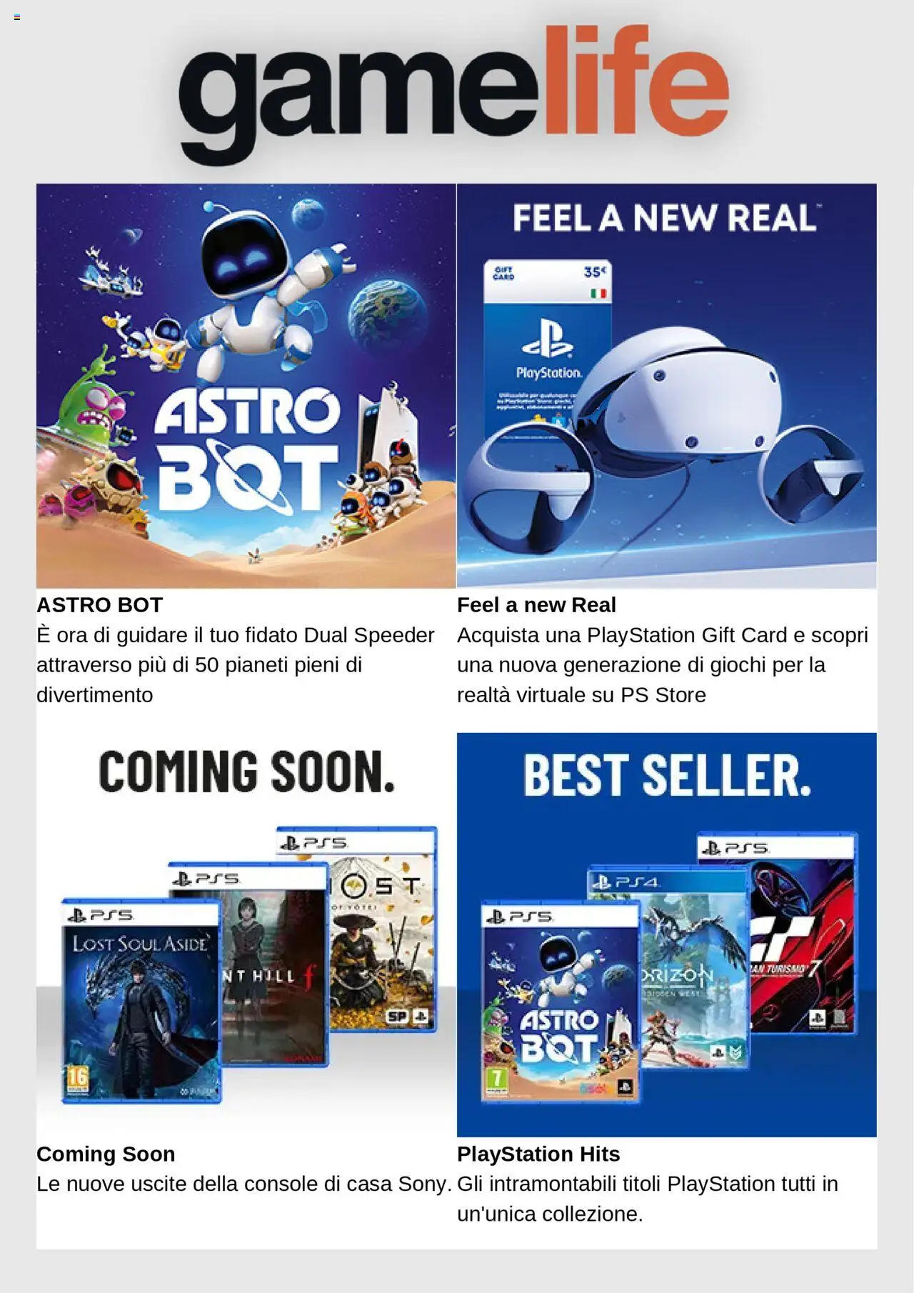 Volantino Gamelife del 23.08.2025 | Pagina: 6 | Prodotti: Playstation