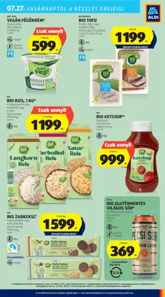 Aldi akciós ujság - amely érvényes a következő dátumtól: 24.07.2025 | Oldal: 35