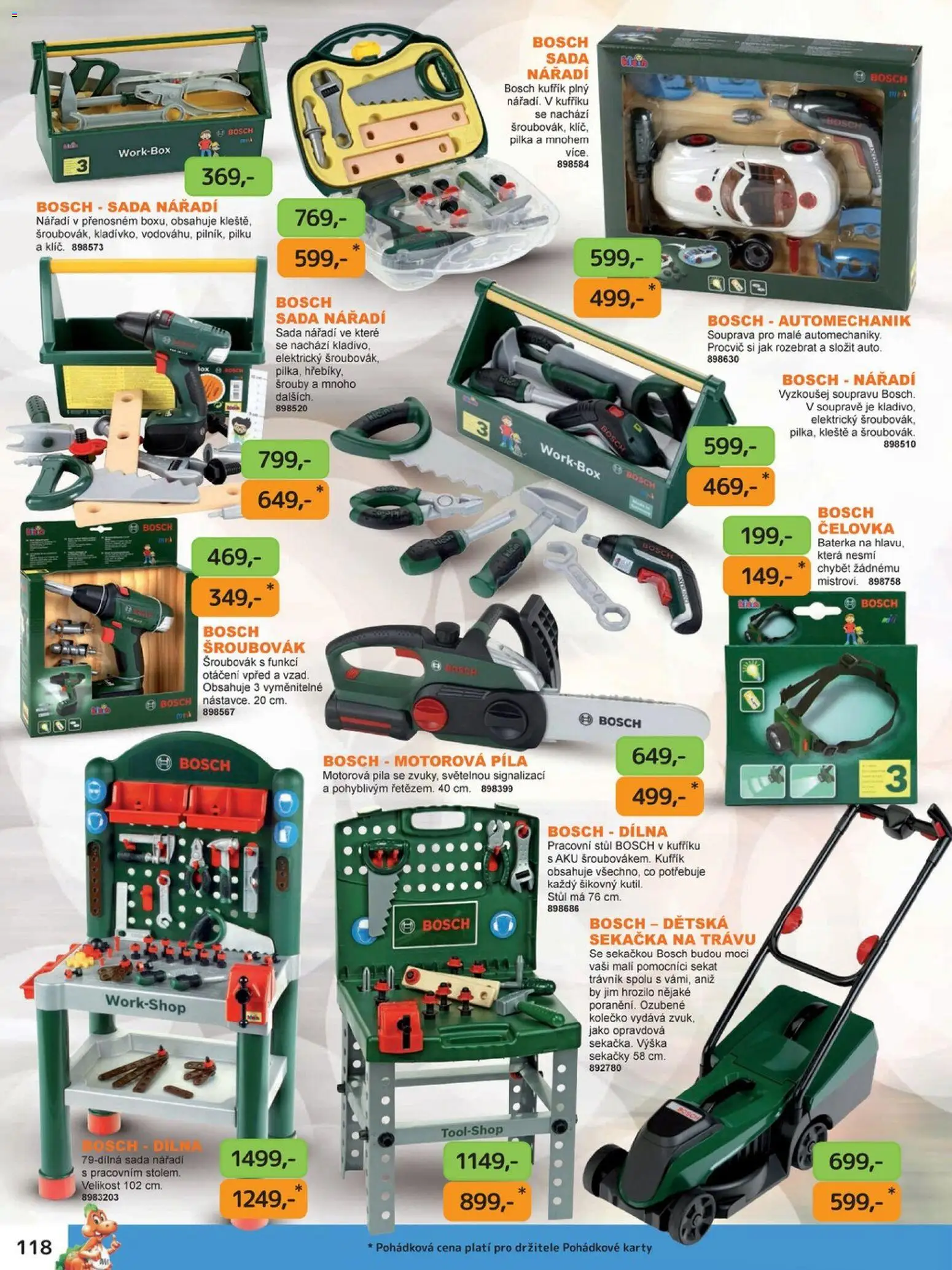 Dráčik leták od 03.10.2025 | Strana: 132 | Produkty: Kufřík, Pracovní stůl, Sekačka, Kladivo