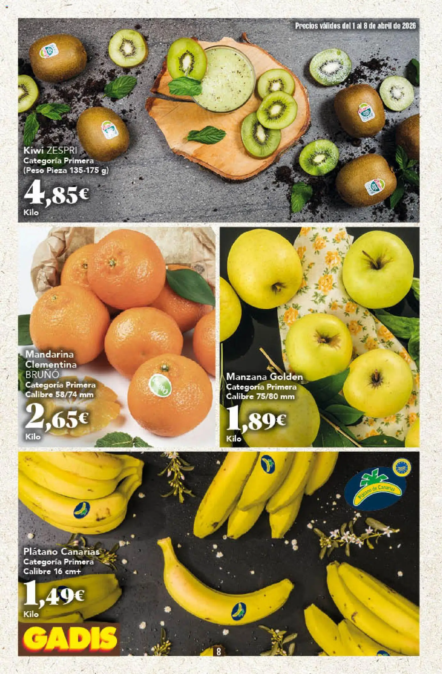 Gadis folleto │ válido desde el 01.04.2026 | Página: 8