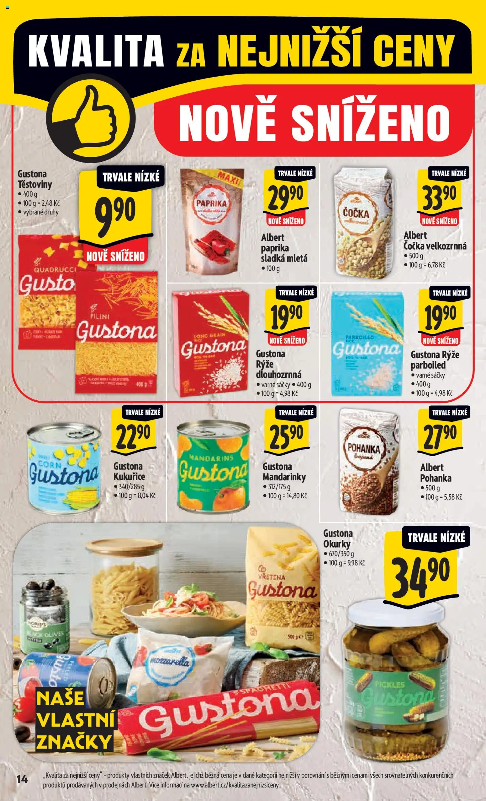 Albert leták - Hypermarket od 04.03.2026 | Strana: 22 | Produkty: Rýže, Okurky, Pohanka, Paprika