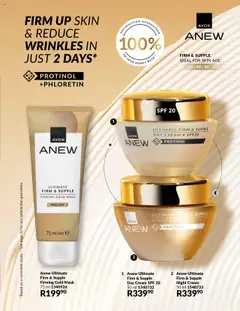 New Avon catalogue – valid from 01.09.2025 | Page: 109 | Products: Mask, Cream, Night cream, Day cream