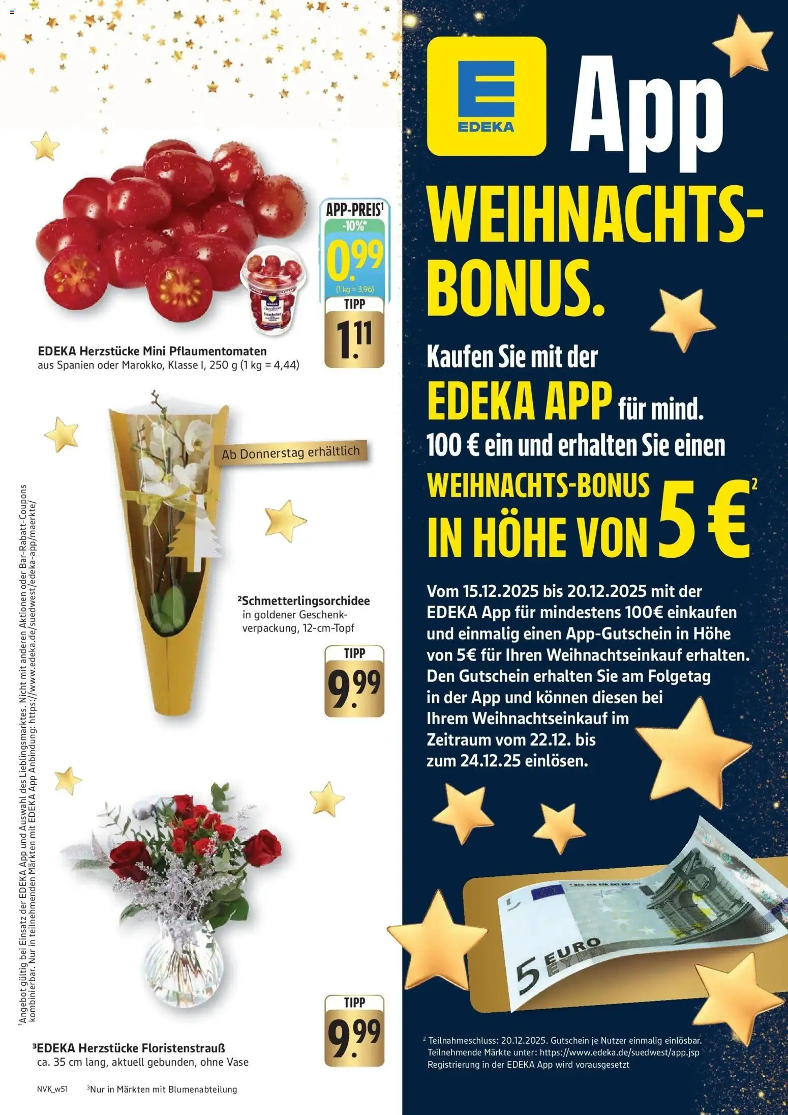 Edeka prospekt Mainz-Finthen	 – gültig ab 15.12.2025 | Seite: 5 | Produkte: Vase