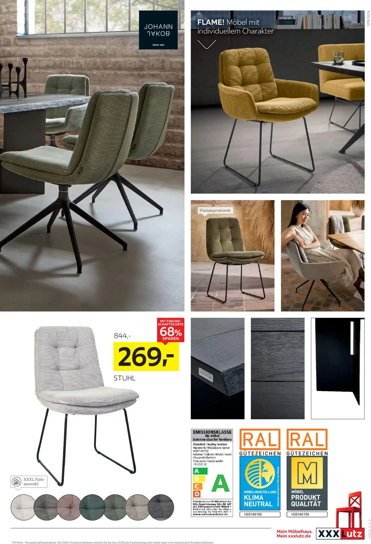 XXXL Lutz Prospekt 	 - gültig ab dem 09.06.2025 | Seite: 11 | Produkte: Stuhl