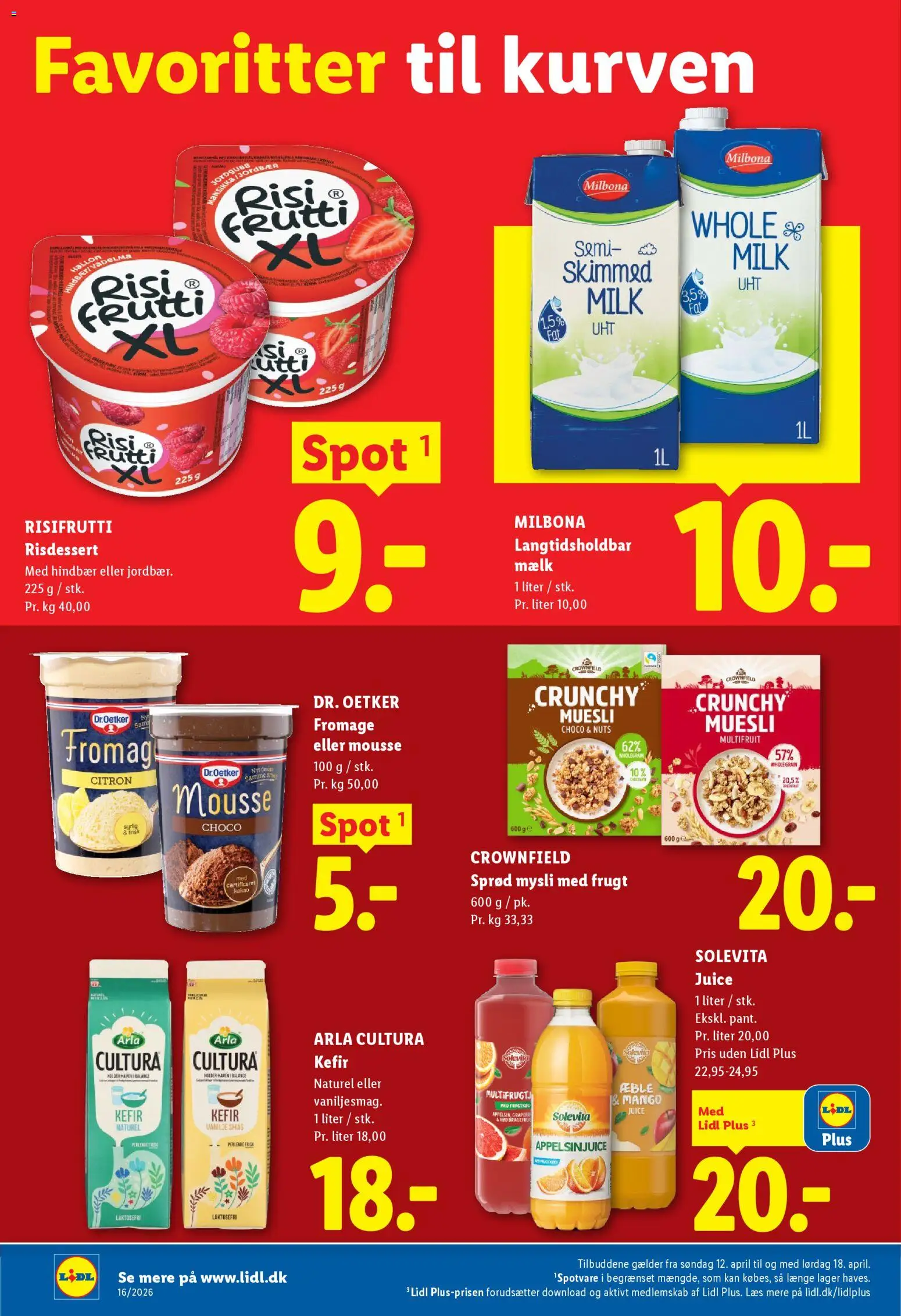 Lidl tilbudsavis – gyldig fra 12.04.2026 | Side: 6 | Produkter: Mango, Juice, Appelsinjuice, Søm