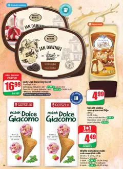 Lody Jak Dawniej Koral, 3 rodzaje, 0,9 l od 10.09.2025 | Strona: 30
