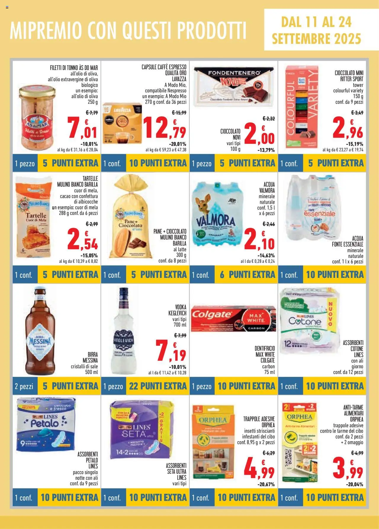 Volantino Conad del 11.09.2025 | Pagina: 5 | Prodotti: Cioccolato, Dentifricio, Vodka, Cacao