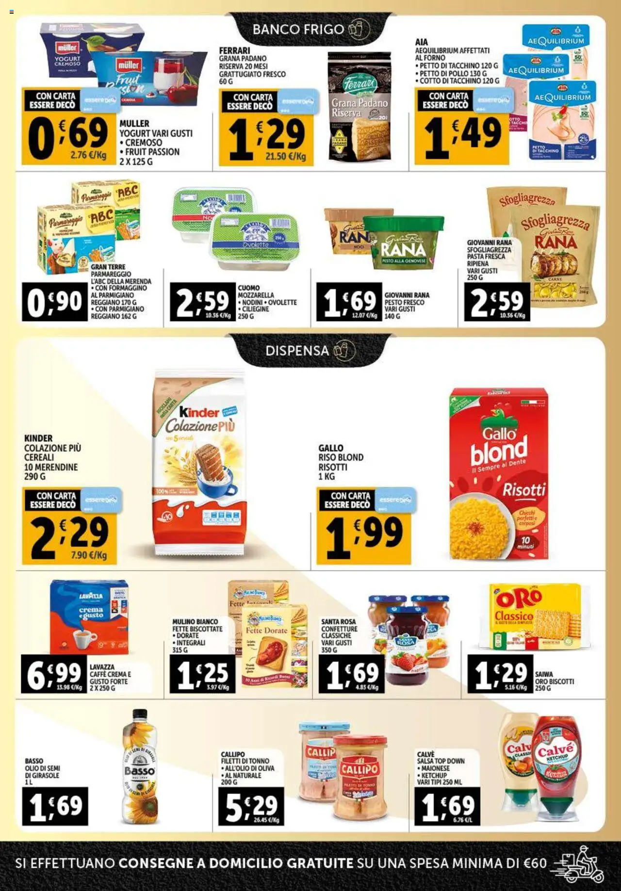 Volantino Decò del 12.09.2025 | Pagina: 3 | Prodotti: Tacchino, Top, Tonno, Lavazza