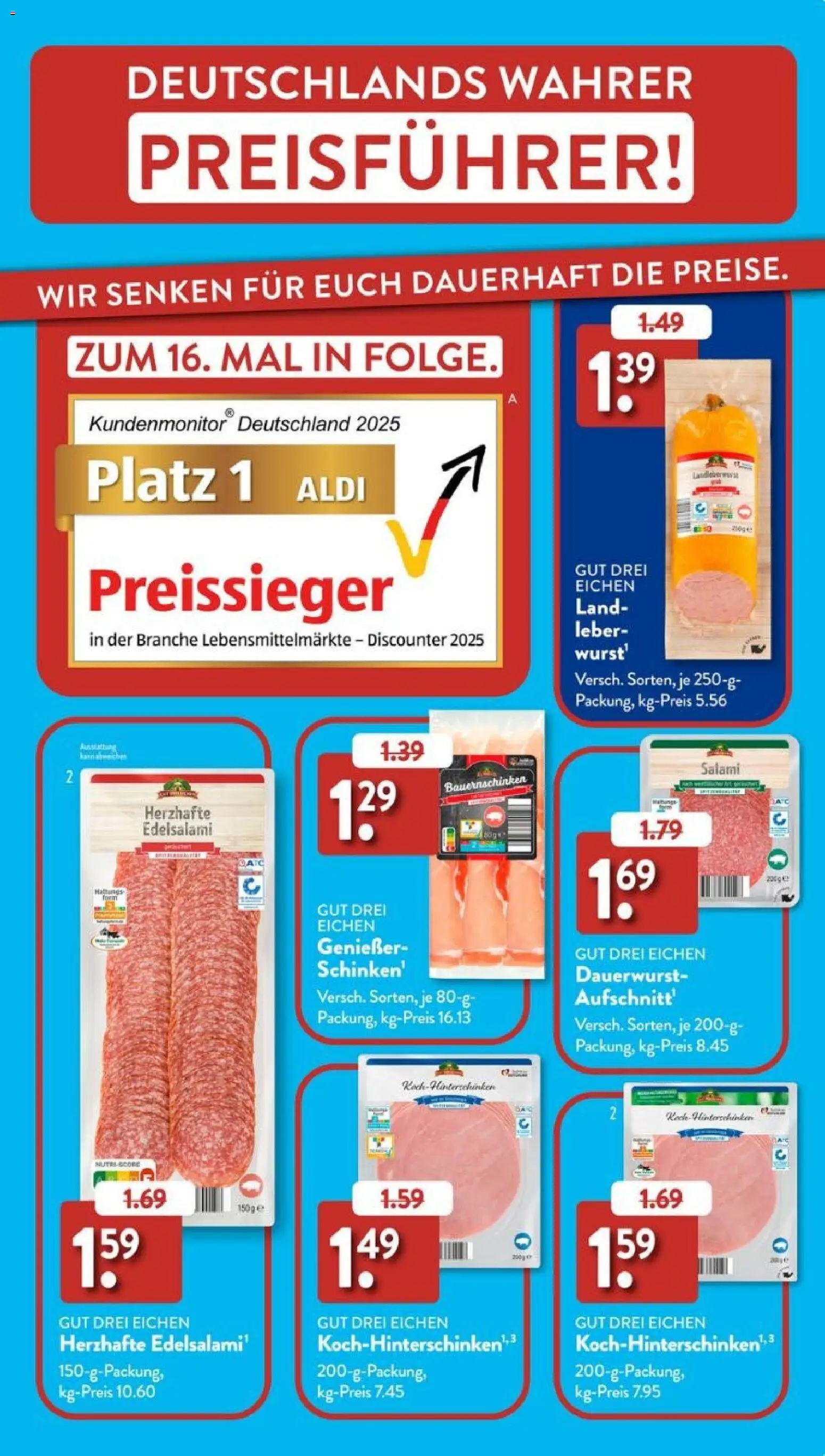 Aldi Süd Prospekt 	 – gültig ab 29.12.2025 | Seite: 27 | Produkte: Salami