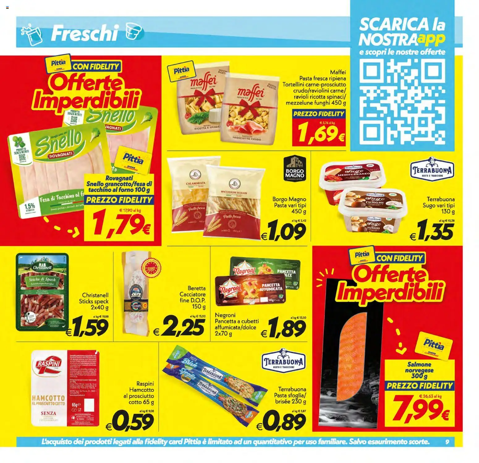 Volantino SuperConveniente del 13.01.2026 | Pagina: 9 | Prodotti: Speck, Prosciutto Cotto, Pancetta, Forno