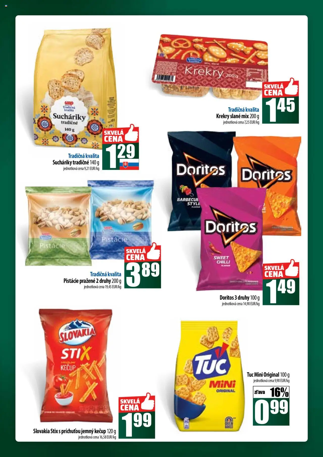 Nové COOP Jednota akcie – leták je platný od 09.10.2025 | Strana: 42 | Produkty: Chilli, Kečup, Pistácie