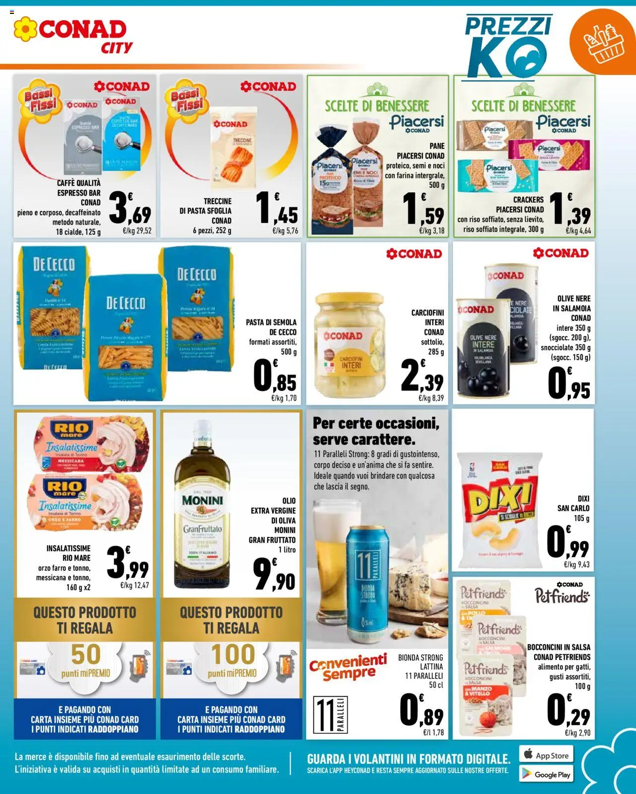 Volantino Conad del 14.08.2025 | Pagina: 3 | Prodotti: Pane, Pasta sfoglia, Olio, Olive