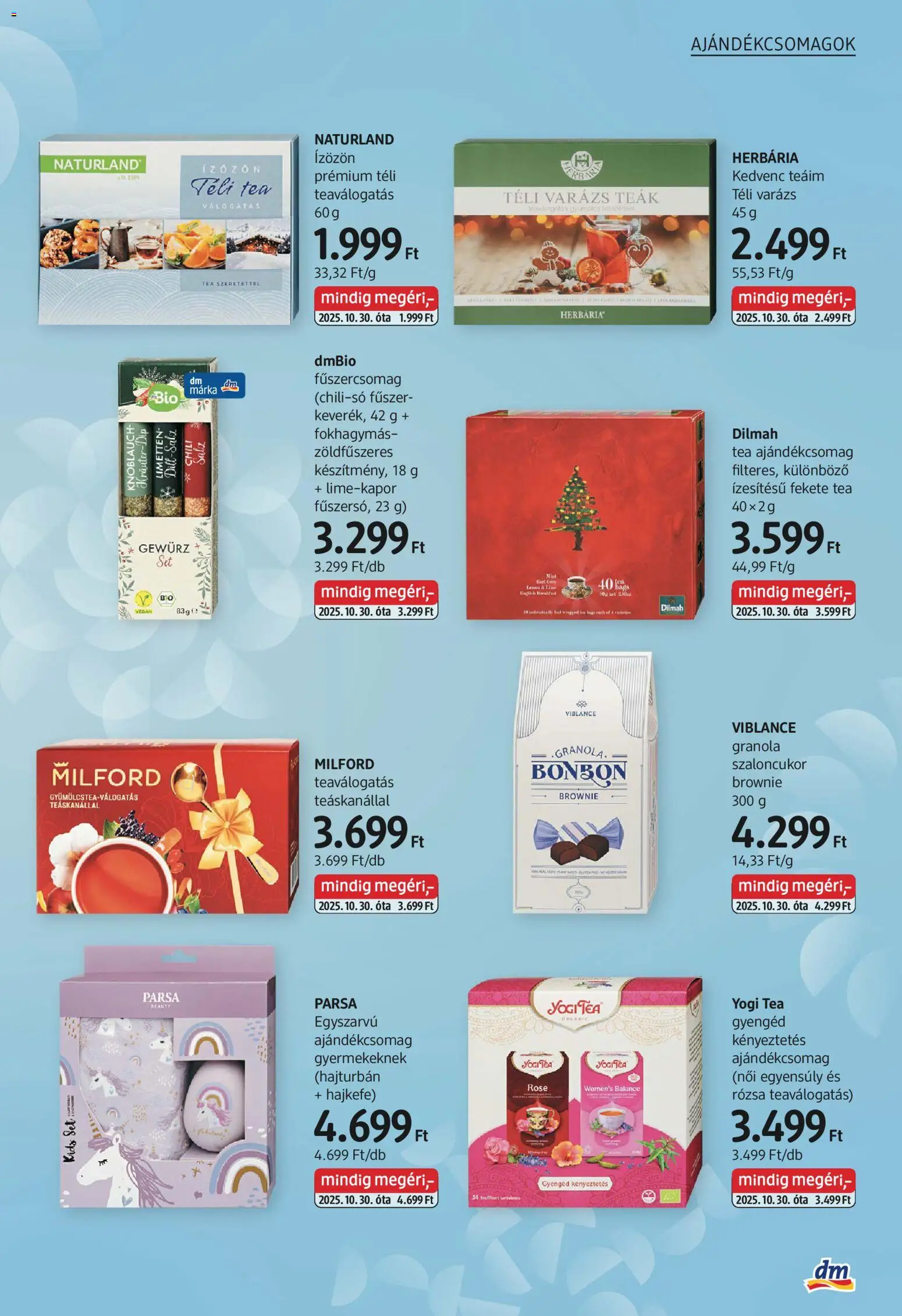 DM Drogerie Markt akciós ujság - amely érvényes a következő dátumtól: 30.10.2025 | Oldal: 25 | Termékek: Chili, Granola, Vegán, Fűszer