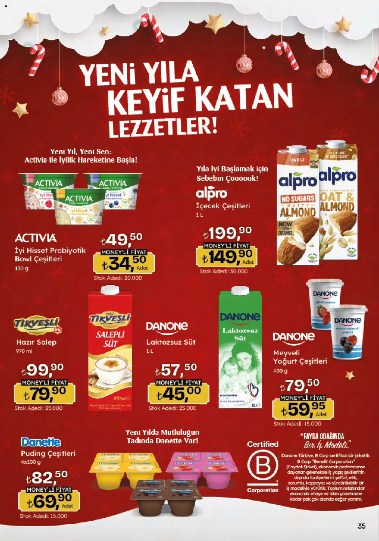 Migros Katalog - 5M Migroskop Dijital - 05.12.2025 tarihinden itibaren geçerlidir | Sayfa: 35 | Ürünler: Süt, Yoğurt