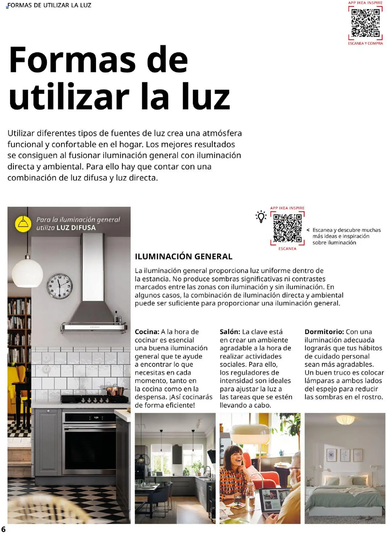 Catálogo IKEA Iluminación │ válido desde el 06.02.2025 | Página: 6 | Productos: General, Té, Cocina, Espejo