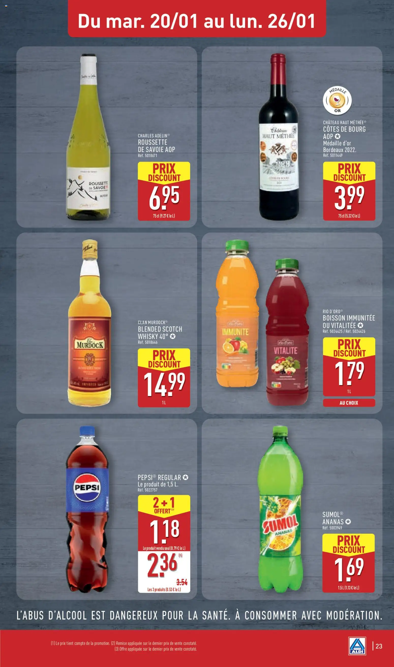 {H1} | Page: 25 | Produits: Whisky, Ananas