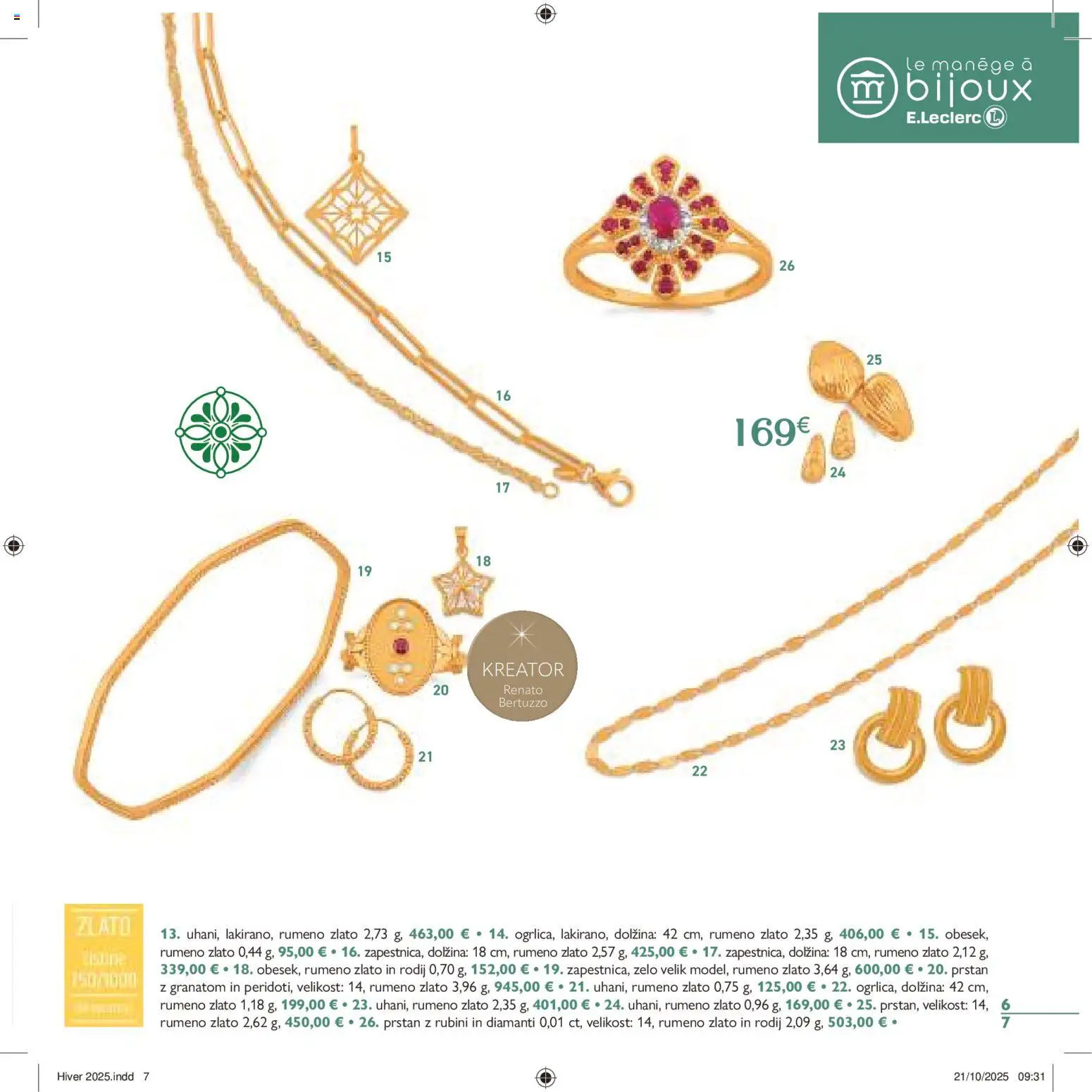 Novi E.leclerc katalog ponudbe – veljaven od 04.11.2025 | Stran: 7 | Izdelki: Prstan