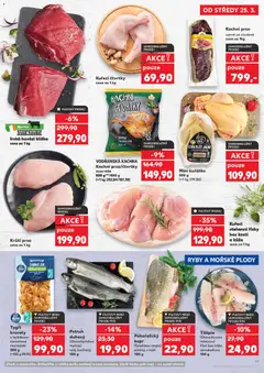 Náhled letáku Pstruh duhový, Pstruh duhový (Oncorhynchus mykiss) celý, kuchaný 100 g od 25.03.2026 | Strana: 19