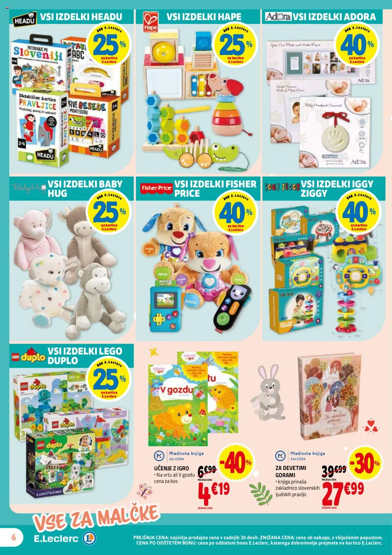 Novi E.leclerc katalog ponudbe – veljaven od 01.10.2025 | Stran: 6 | Izdelki: Kos, Knjiga