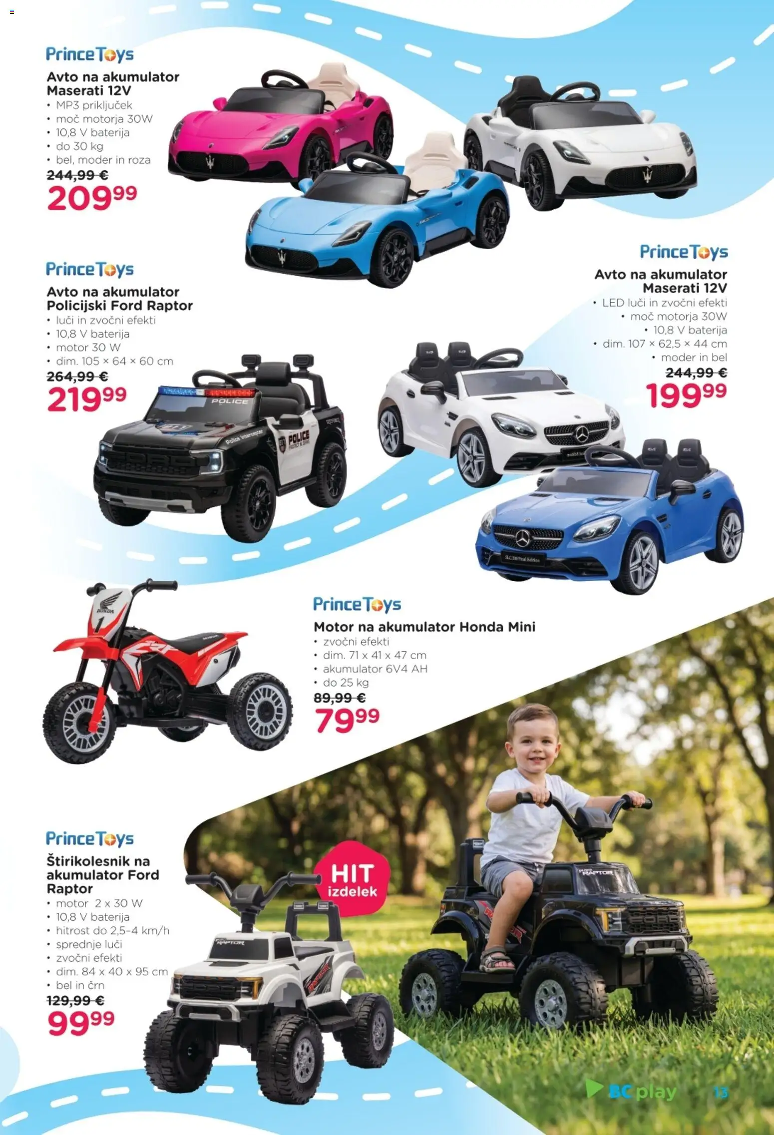 Novi Baby center katalog ponudbe – veljaven od 12.03.2026 | Stran: 13 | Izdelki: Baterija, Mp3, Akumulator