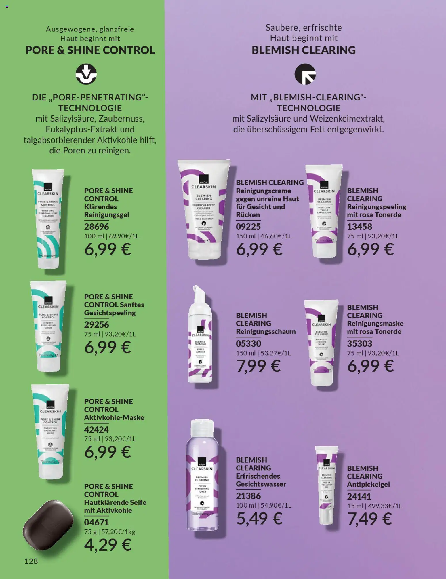 AVON Katalog Januar 2026 – gültig ab 01.01.2026 | Seite: 130 | Produkte: Seife, Reinigungsmaske