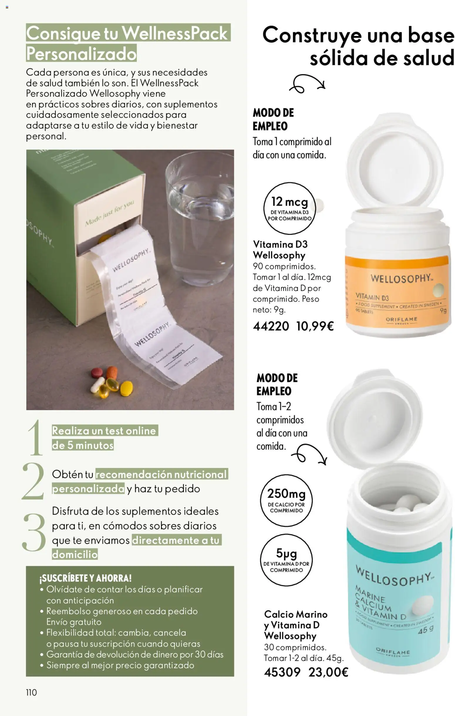 Oriflame - Catálogo Campaña 6 │ válido desde el 22.04.2026 | Página: 110 | Productos: Té, Peso