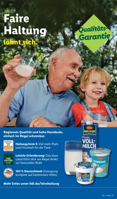 Lidl Prospekt ab 30.03.2026 gültig | Seite: 69 | Produkte: Milch, Regal, Frischkase