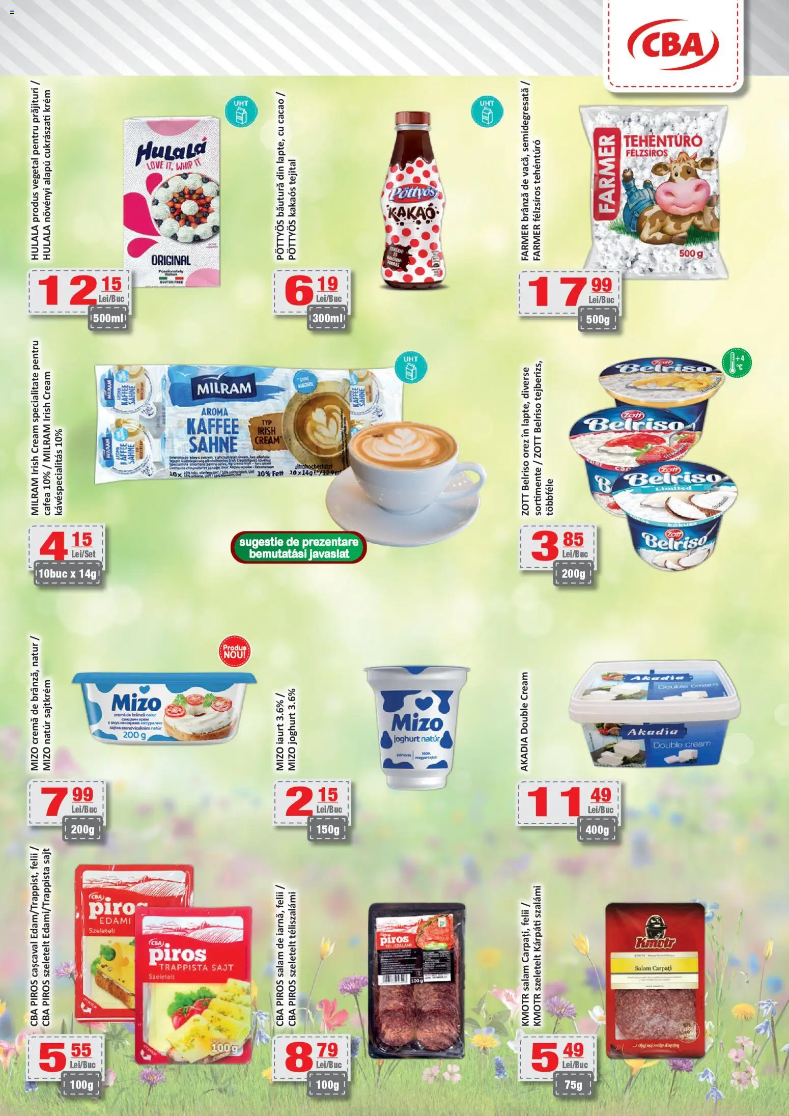 Noul catalog CBA – valabil de la 04.03.2026 | Pagină: 2 | Produse: Iaurt, Cafea, Salam, Orez
