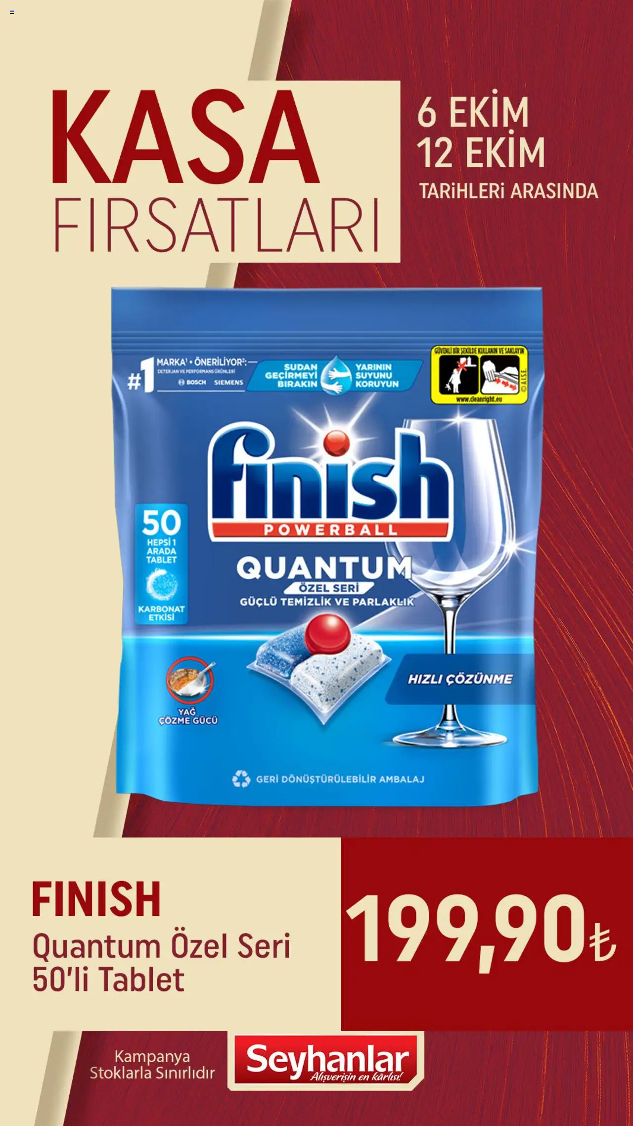 Seyhanlar Market Kasa Fırsatları - 06.10.2025 tarihinden itibaren geçerlidir | Sayfa: 2 | Ürünler: Deterjan, Tablet, Kasa