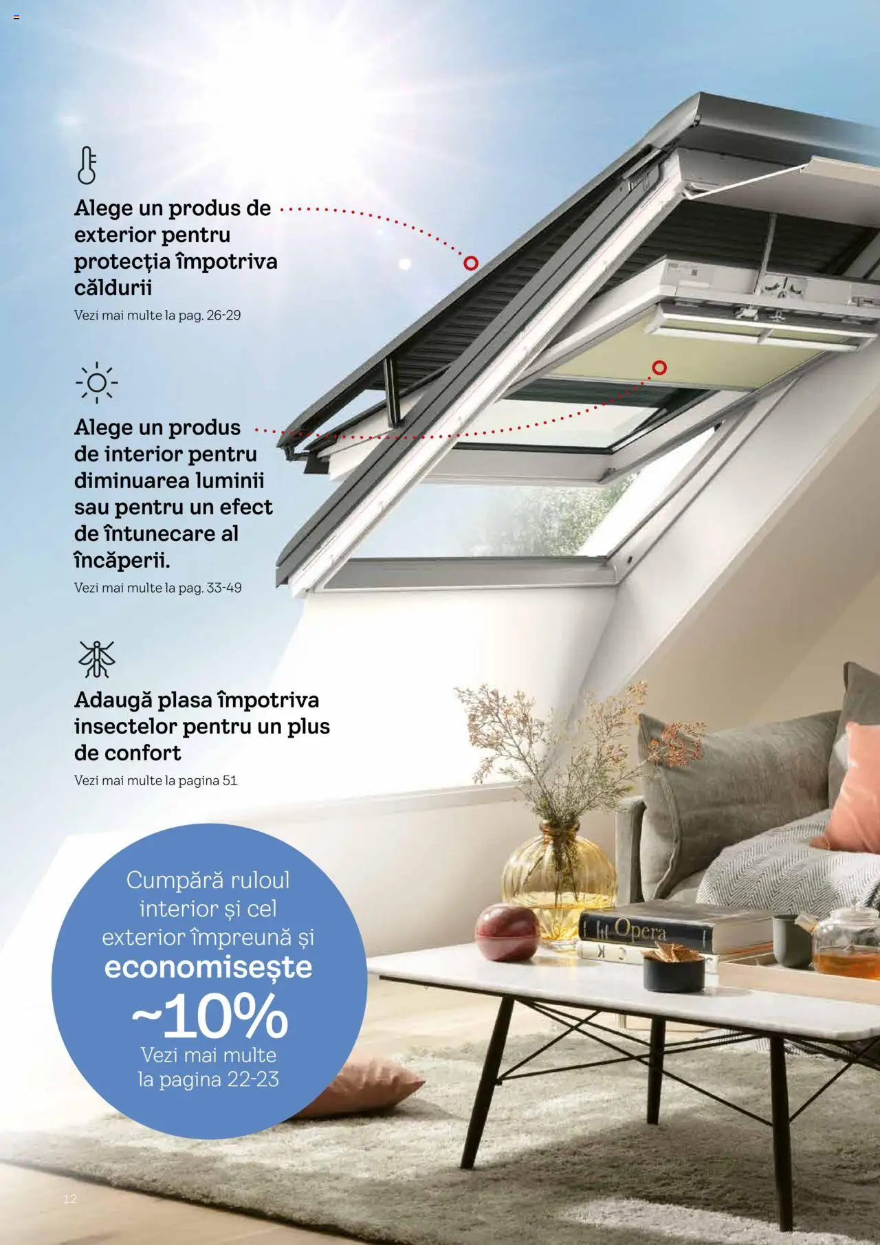 Velux catalog - Rulouri şi rolete – valabil de la 25.02.2025 | Pagină: 12