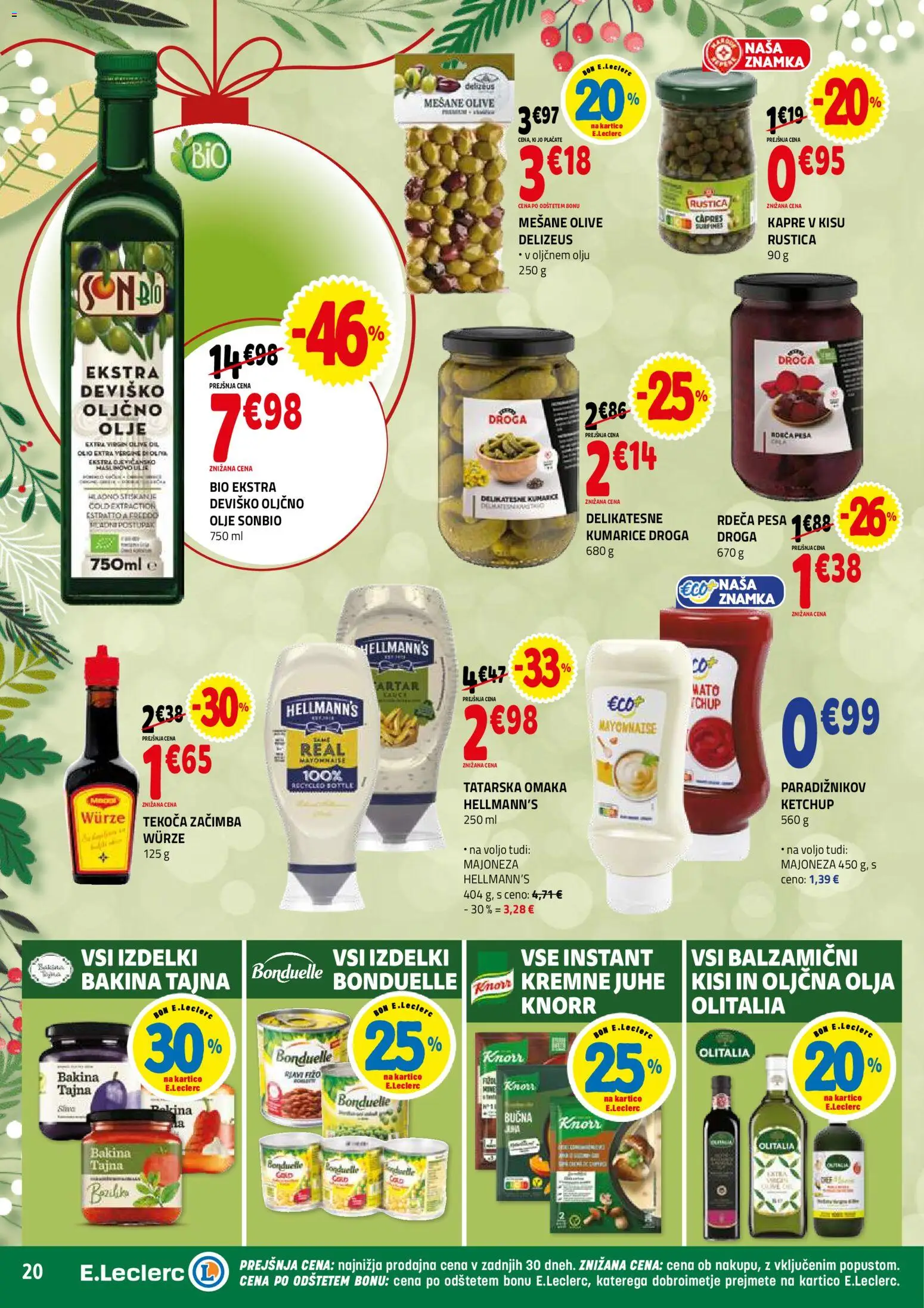 Novi E.leclerc katalog ponudbe – veljaven od 03.12.2025 | Stran: 20