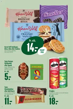 Min Købmand tilbudsavis – gyldig fra 19.09.2025 | Side: 8 | Produkter: Cookies, Vafler, Vingummi