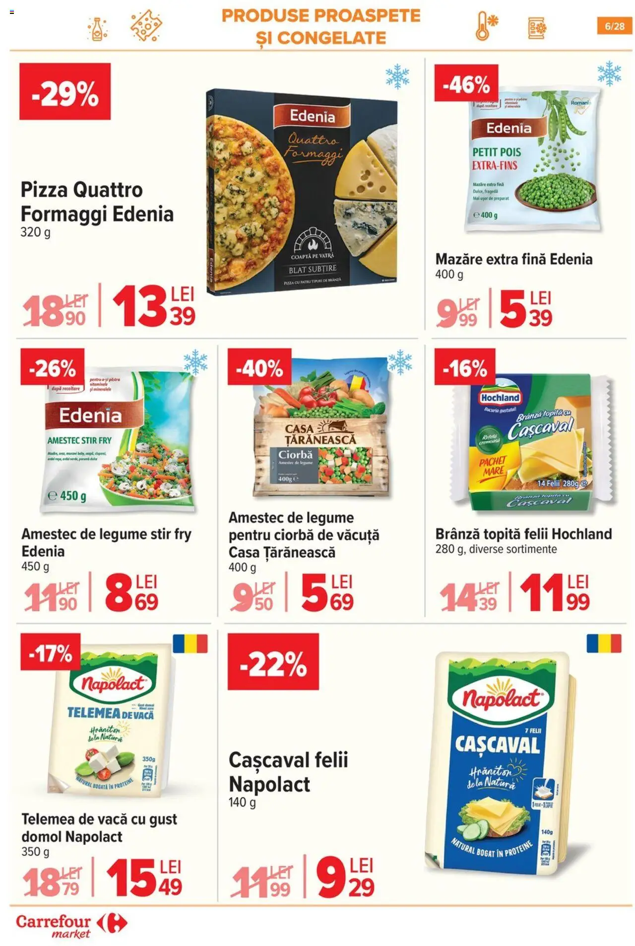 Carrefour catalog - Market – valabil de la 13.08.2025 | Pagină: 7 | Produse: Mazăre, Masaüstü kılıfı, Pizza, Legume