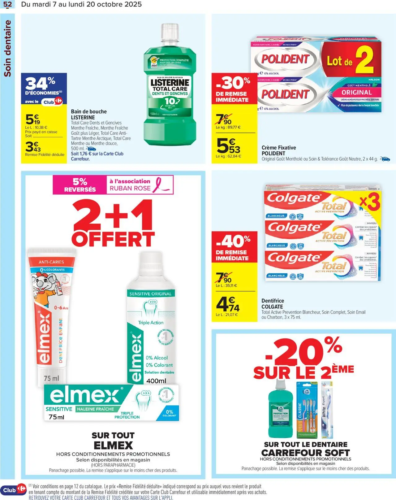{H1} | Page: 58 | Produits: Alcool, Dentifrice, Bain de bouche, Crème