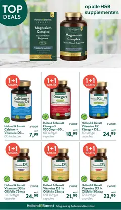 Holland & Barrett folder - Voorbeeld van een folder van Holland & Barrett, geldig van 23.03.2026 | Pagina: 8 | Producten: Káposztalevél, Olijfolie, Supplementen